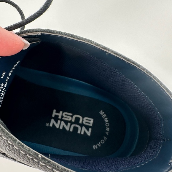 Nunn Bush Pasadena Mens Black Leather Cap Boot Size 10 M - Picture 7 of 9